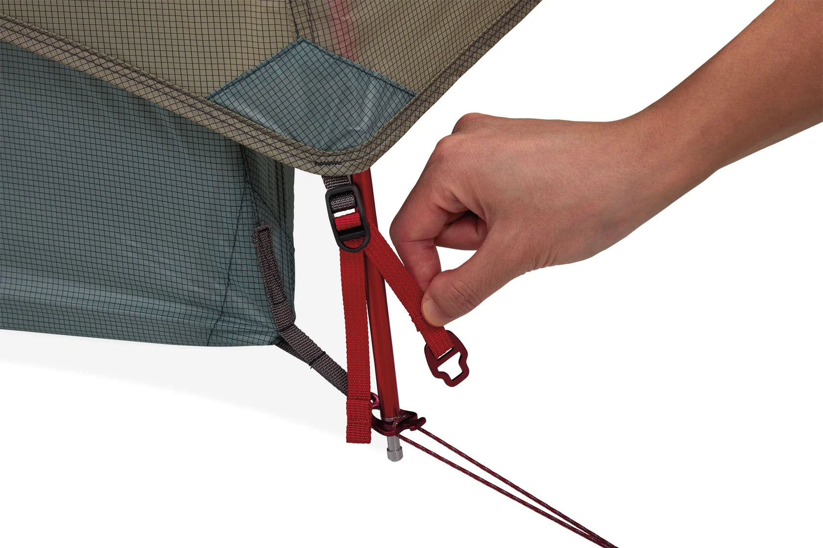 MSR Hubba Hubba LT 2 backpacking tent with gear loft
