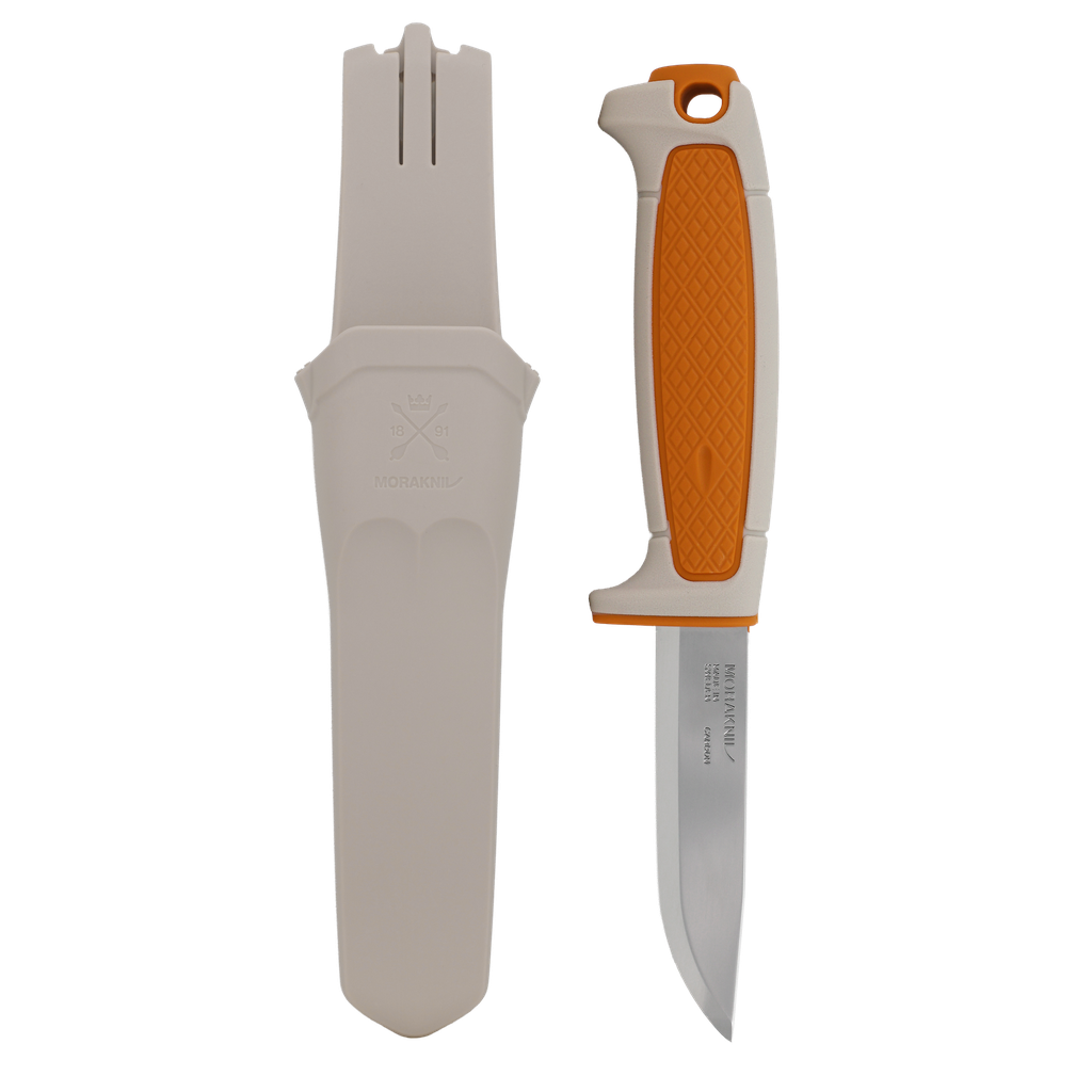Morakniv Risberg C Cloudberries outdoor knife with beige sheath
