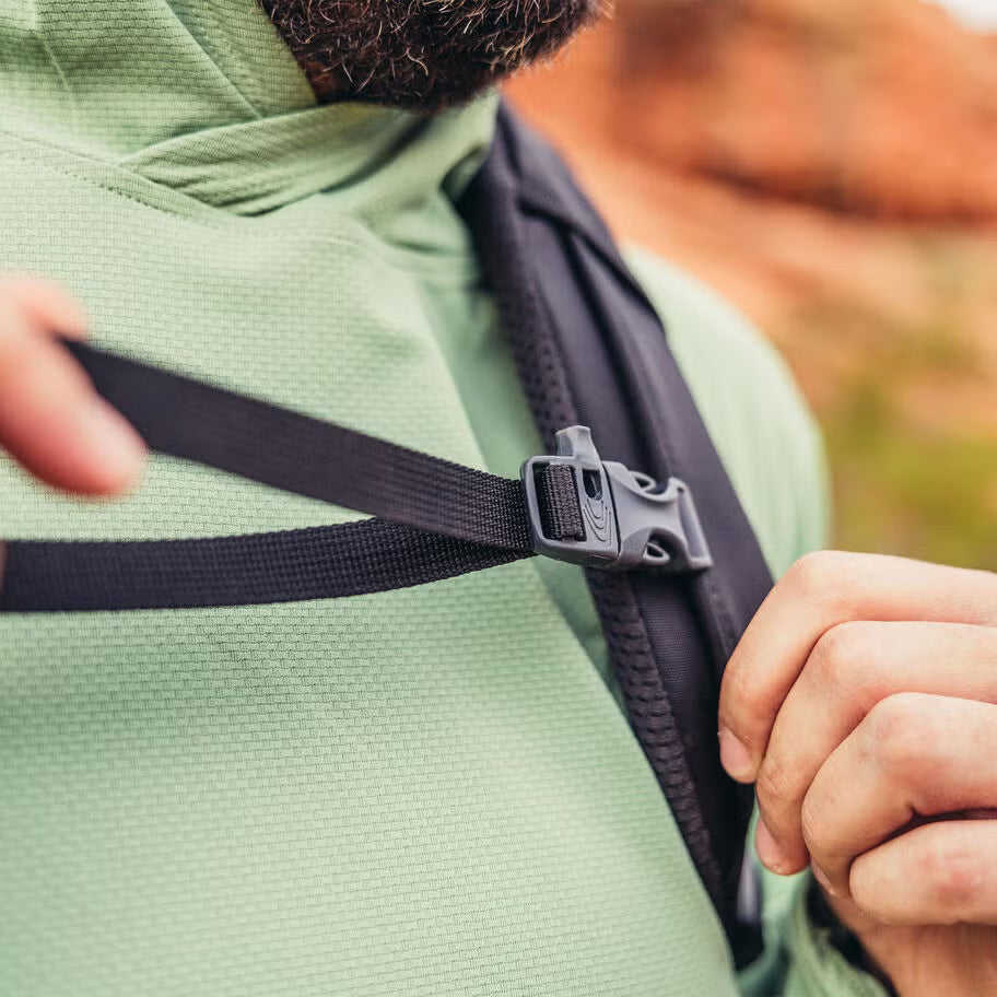 Durable Gregory outdoor backpack with reinforced bottom panel and compression straps