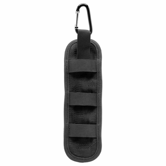 Counter Assault backpack holster securely holding bear spray canister