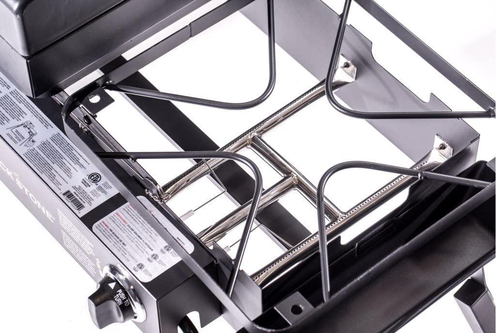 Direct burner access – Perfect for using Dutch ovens, stock pots, and skillets.
