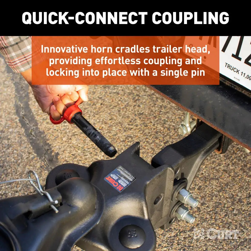  Provides reliable strength and stability while towing.