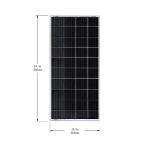 Panel dimensions 