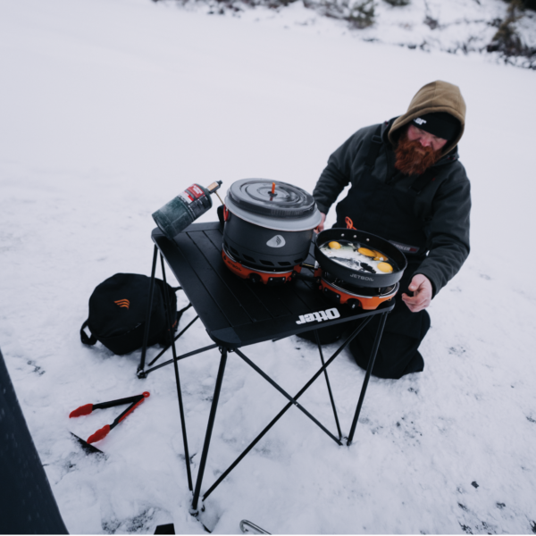 Otter Deluxe Aluminum Roll-Top Table camping table