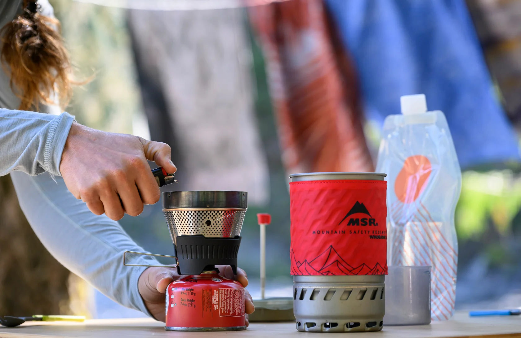 MSR WindBurner portable stove system for backcountry adventures