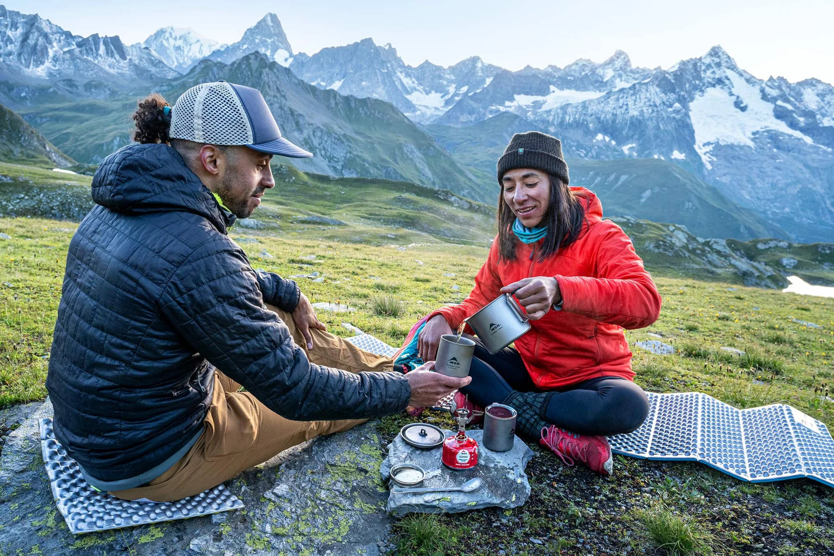 MSR Titan compact titanium cookware for camping