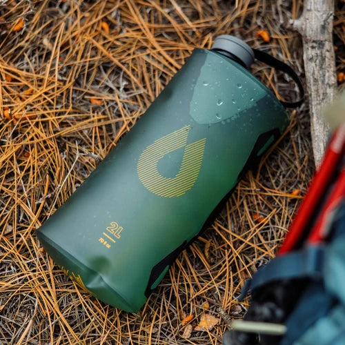 HydraPak Seeker 3L flexible water container for backcountry adventures