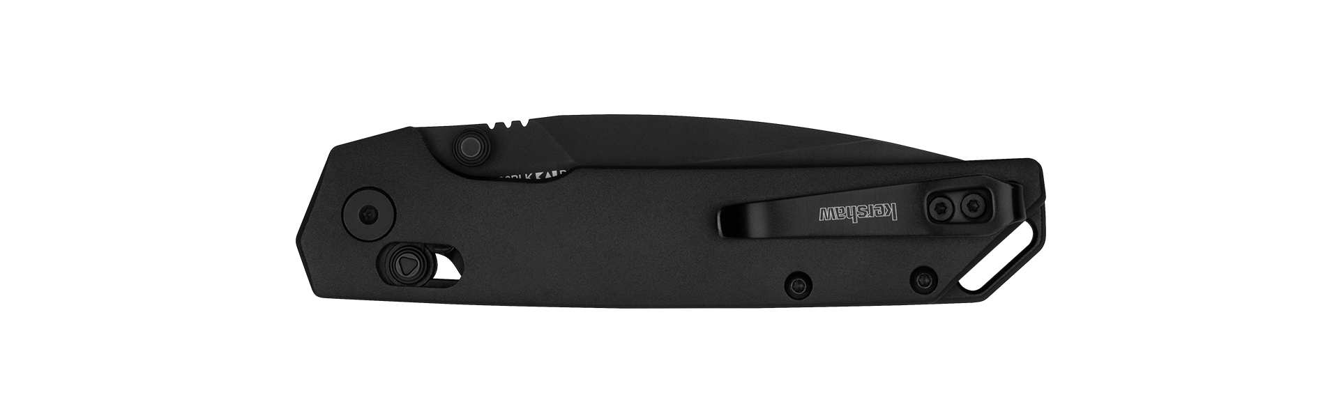 Kershaw Iridium Black DuraLock folding pocketknife