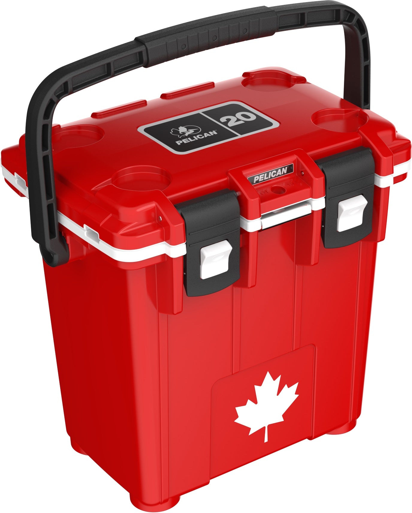 Canada Cooler Red White