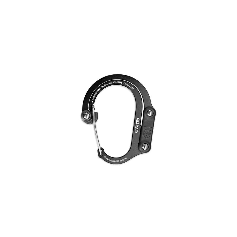 Heroclip Medium gear clip with rotating hook for camping and outdoor organization