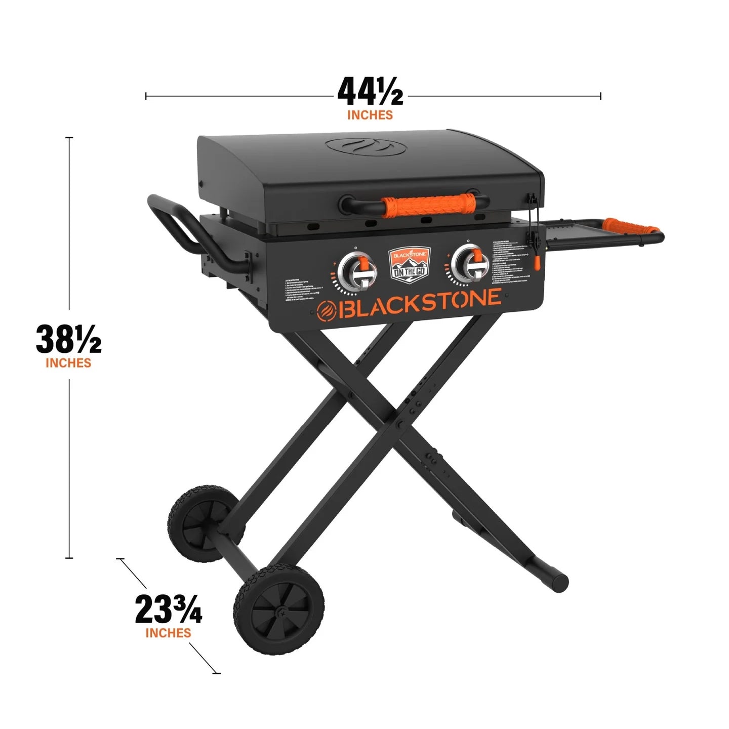 Outdoor cooking with Blackstone 22 inch Omnivore tabletop griddle