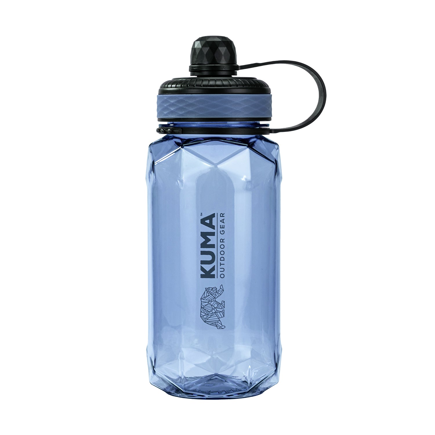 Cobalt Blue Poly Mountain Water Bottle 