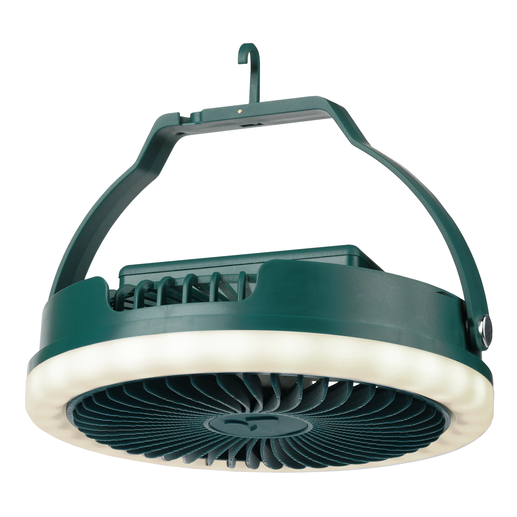 Coghlan’s camping fan with built in LED light and adjustable stand