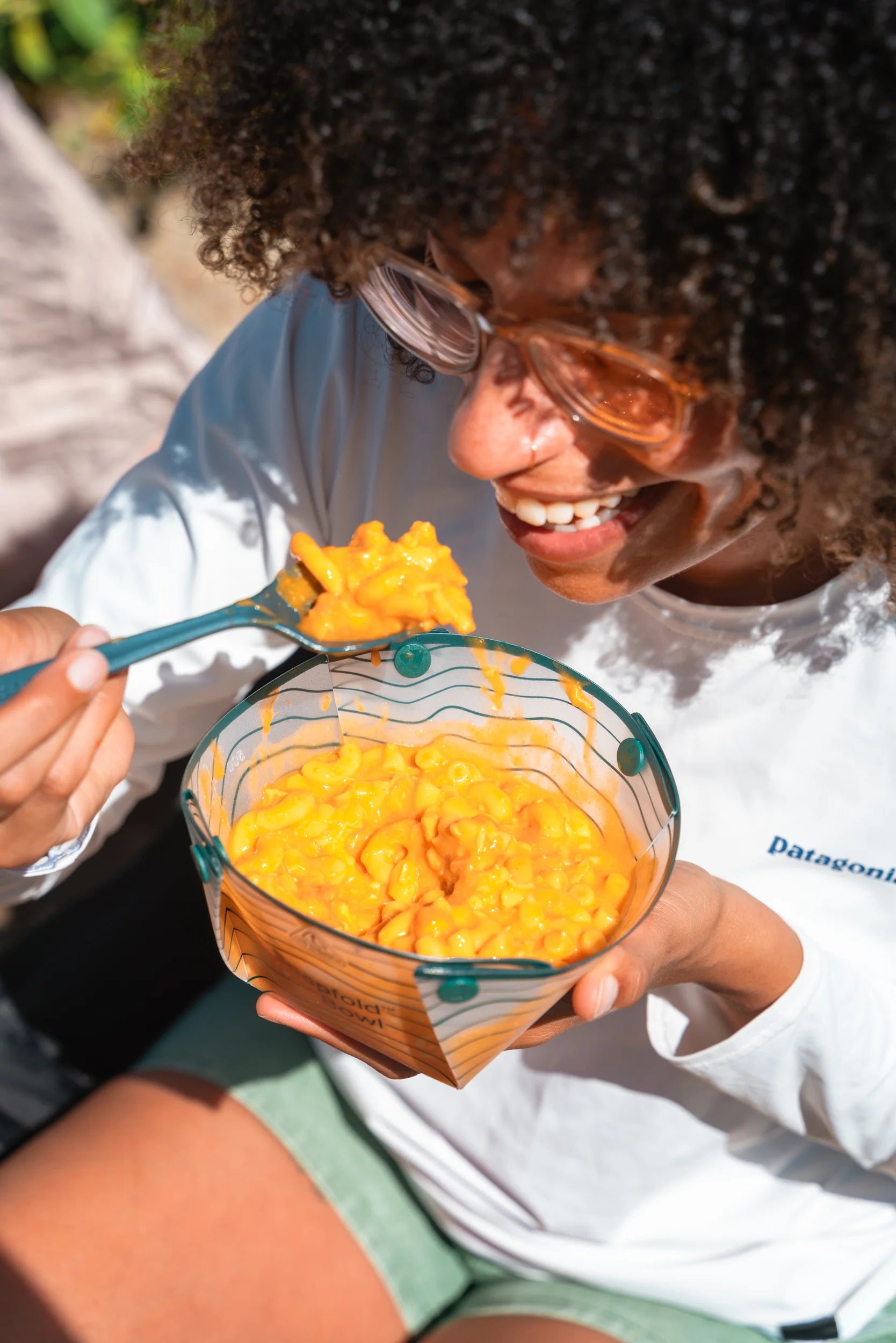 Space saving camping bowls flexible durable outdoor kitchen accessories