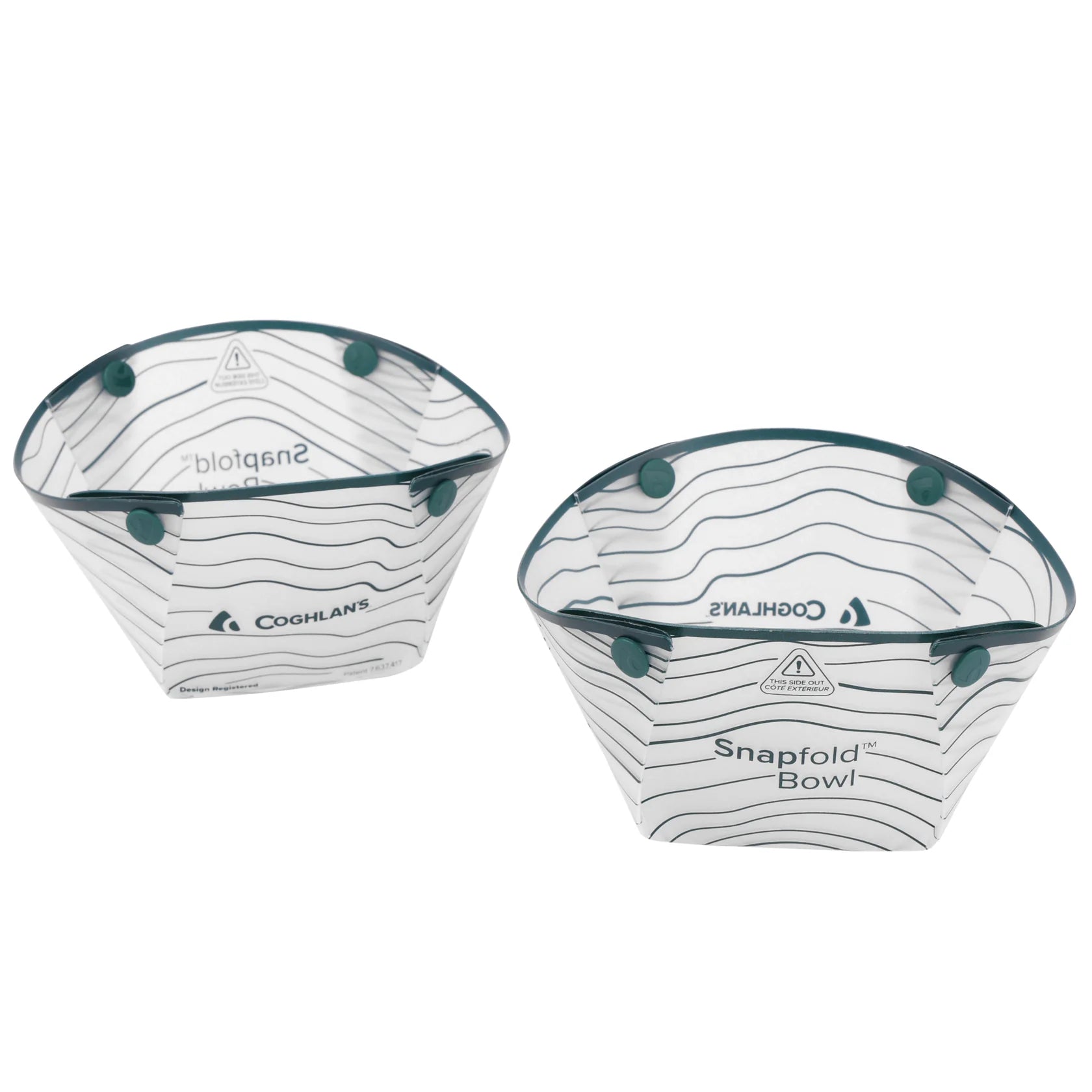Foldable camping bowls leakproof design for hiking backpacking meals