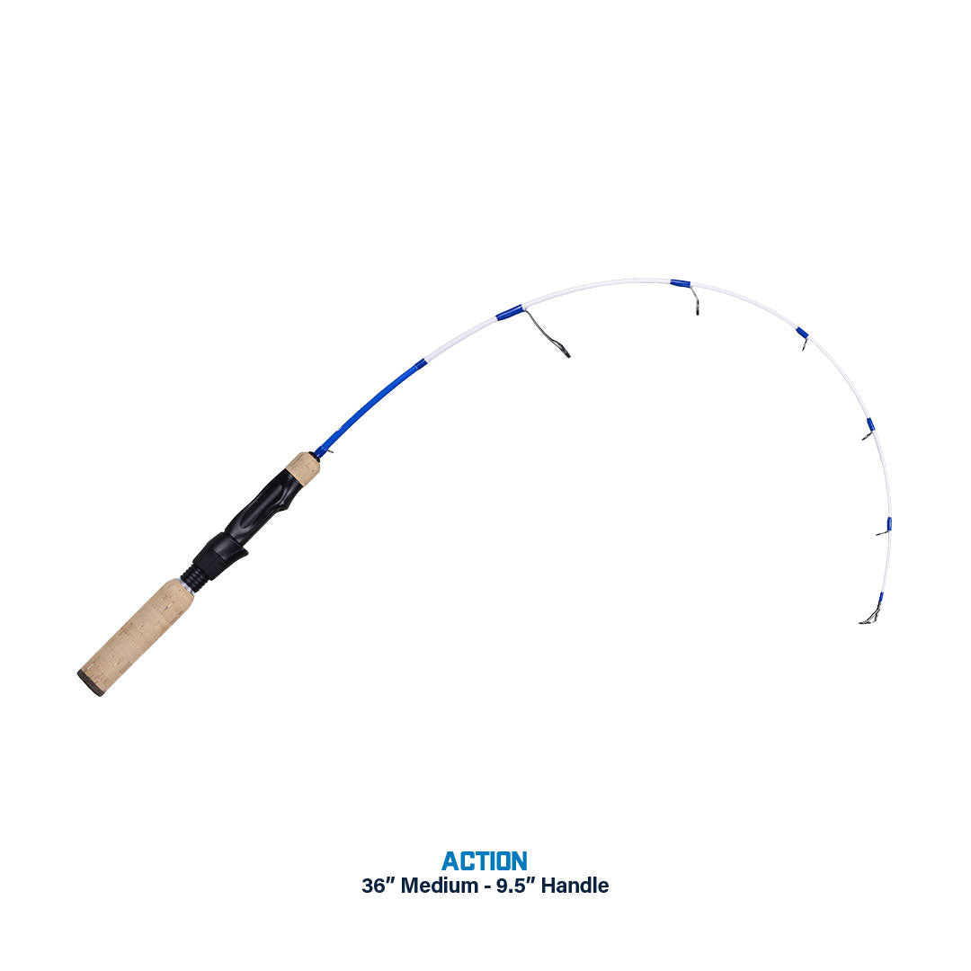Clam Technique Specific Predator ice fishing rod