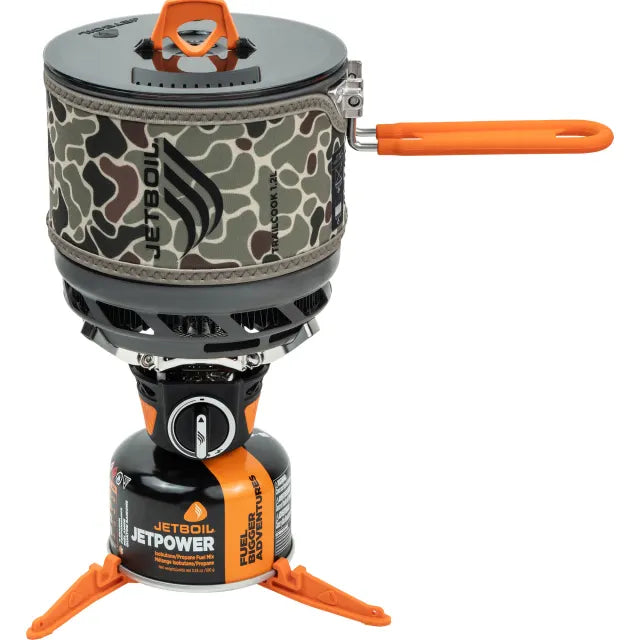 Jetboil TrailCook proprietary regulator for precise heat control
