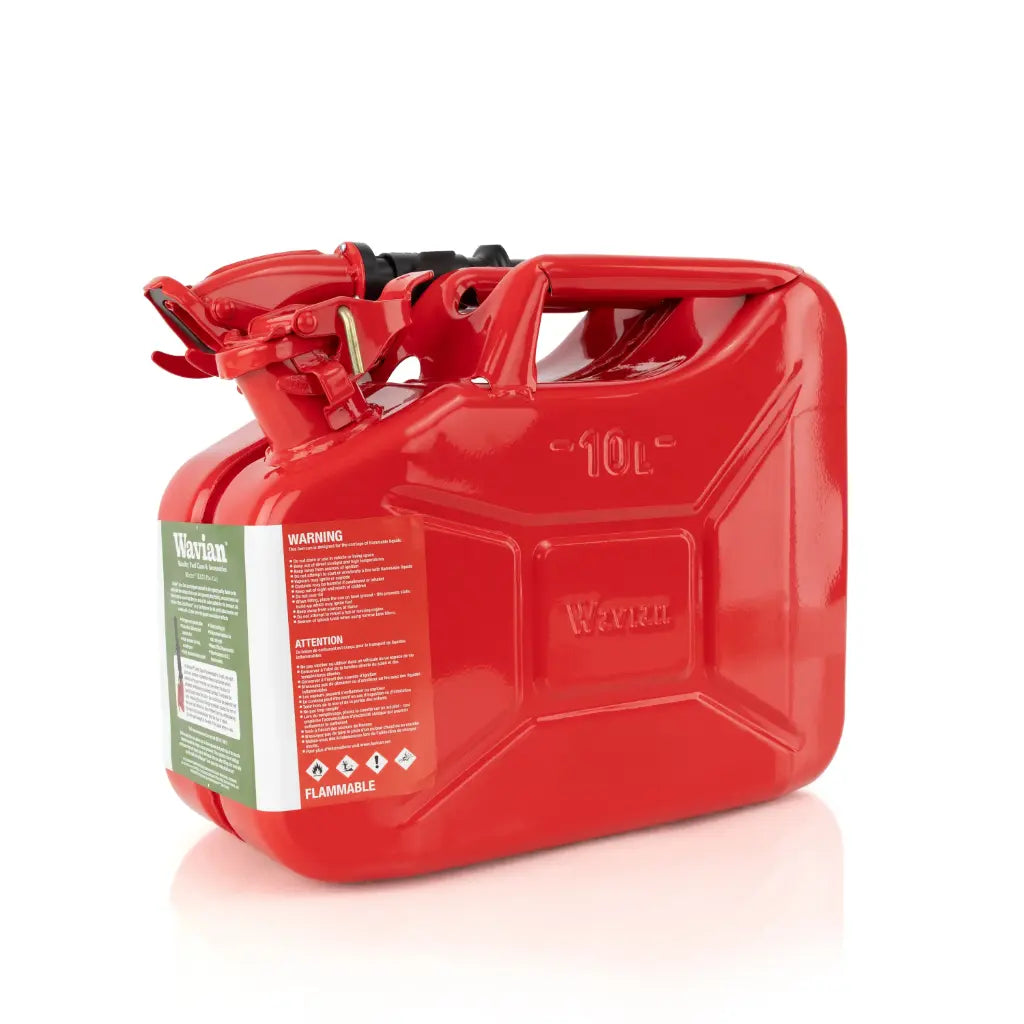 Wavian 10L NATO Steel Fuel Jerry Can with Safety Spout