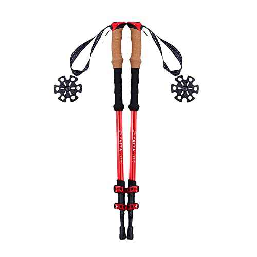 Yatta Life Adventure Pro collapsible trekking poles for hiking and backpacking