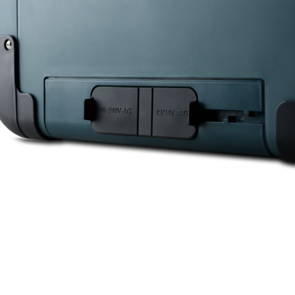 Dometic CFX2 cooler with variable motor speed compressor cooling, offering temperatures from -7 F to 68 F