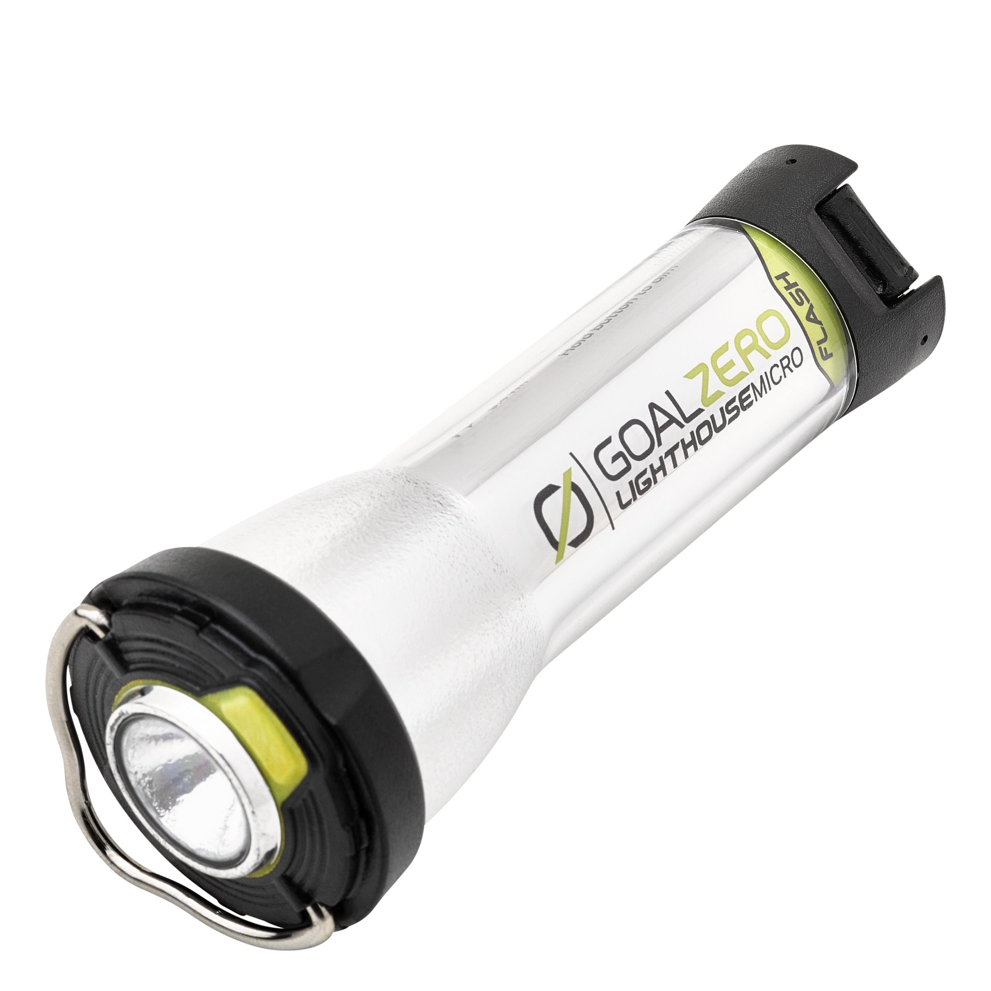 Small emergency flashlight with 135-lumen lantern mode and 115-lumen flashlight mode
