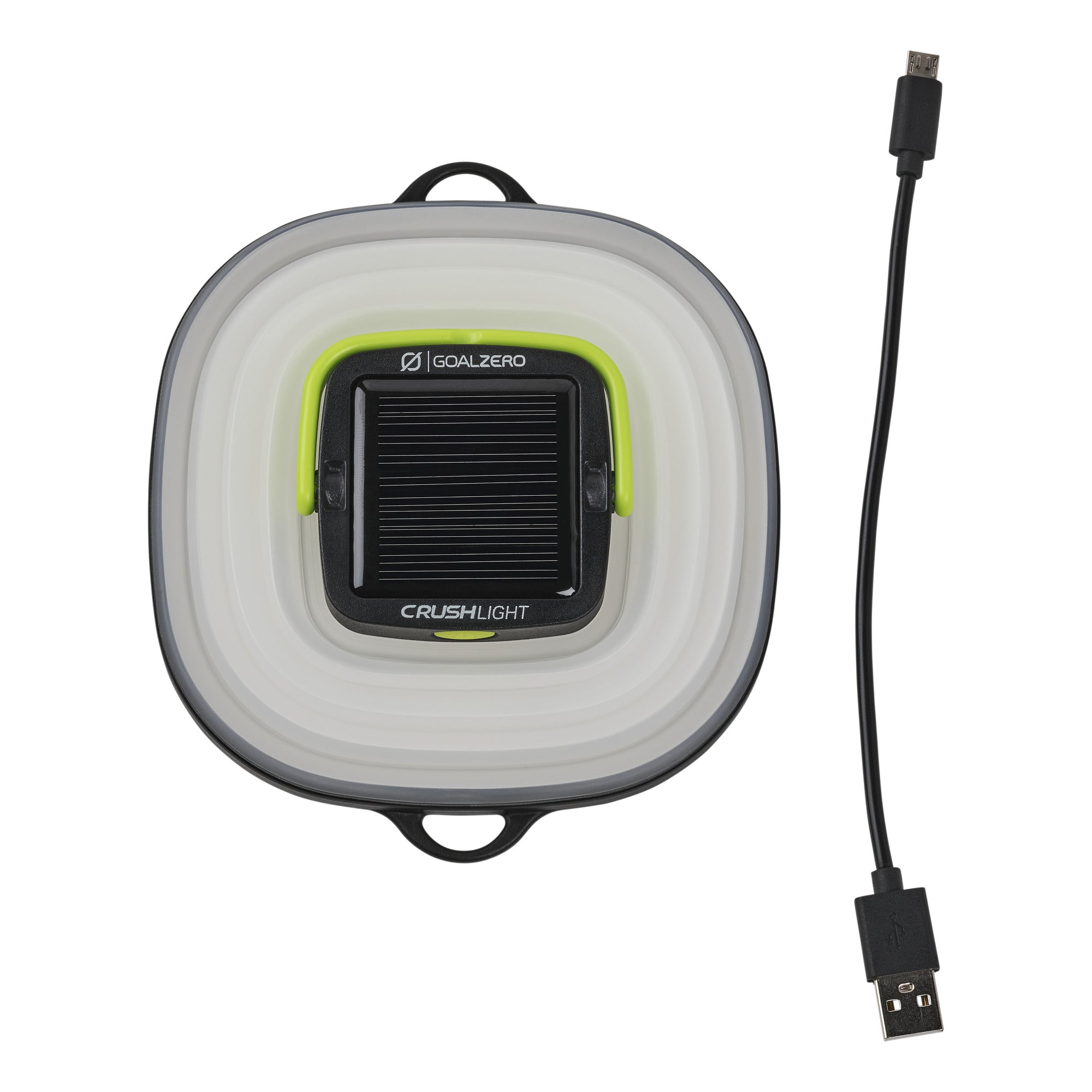 USB rechargeable lantern with included micro USB cable