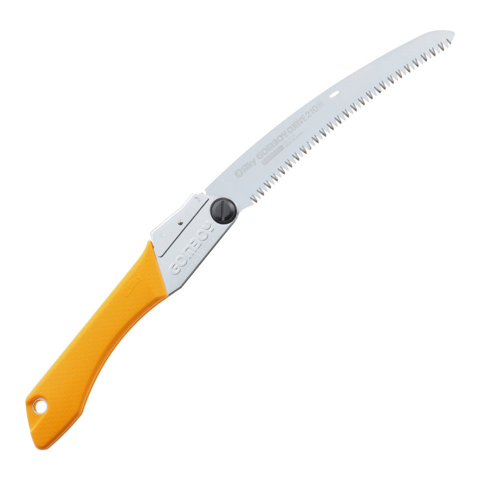 Gomboy Curve folding saw with curved blade for powerful tree cutting

