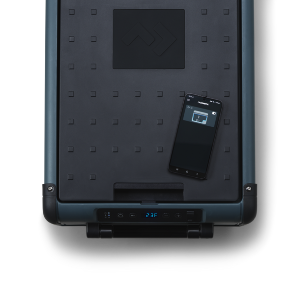 Monitor and control the Dometic CFX2 cooler temperature with a smartphone app
