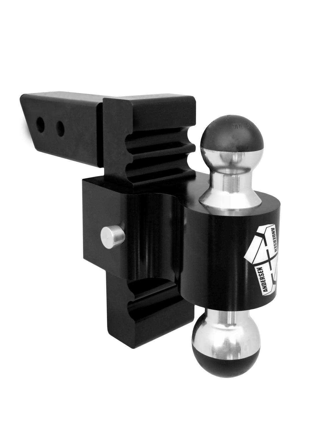 Black Anodized and Polished Aluminum Rapid Hitch – Durable, Stylish, and Built for All Trailer Setups

