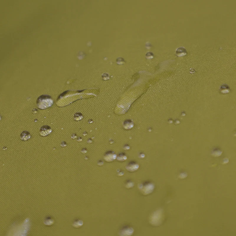 Water droplets beading on a GORE-TEX jacket treated with Revivex Wash-In Repellent