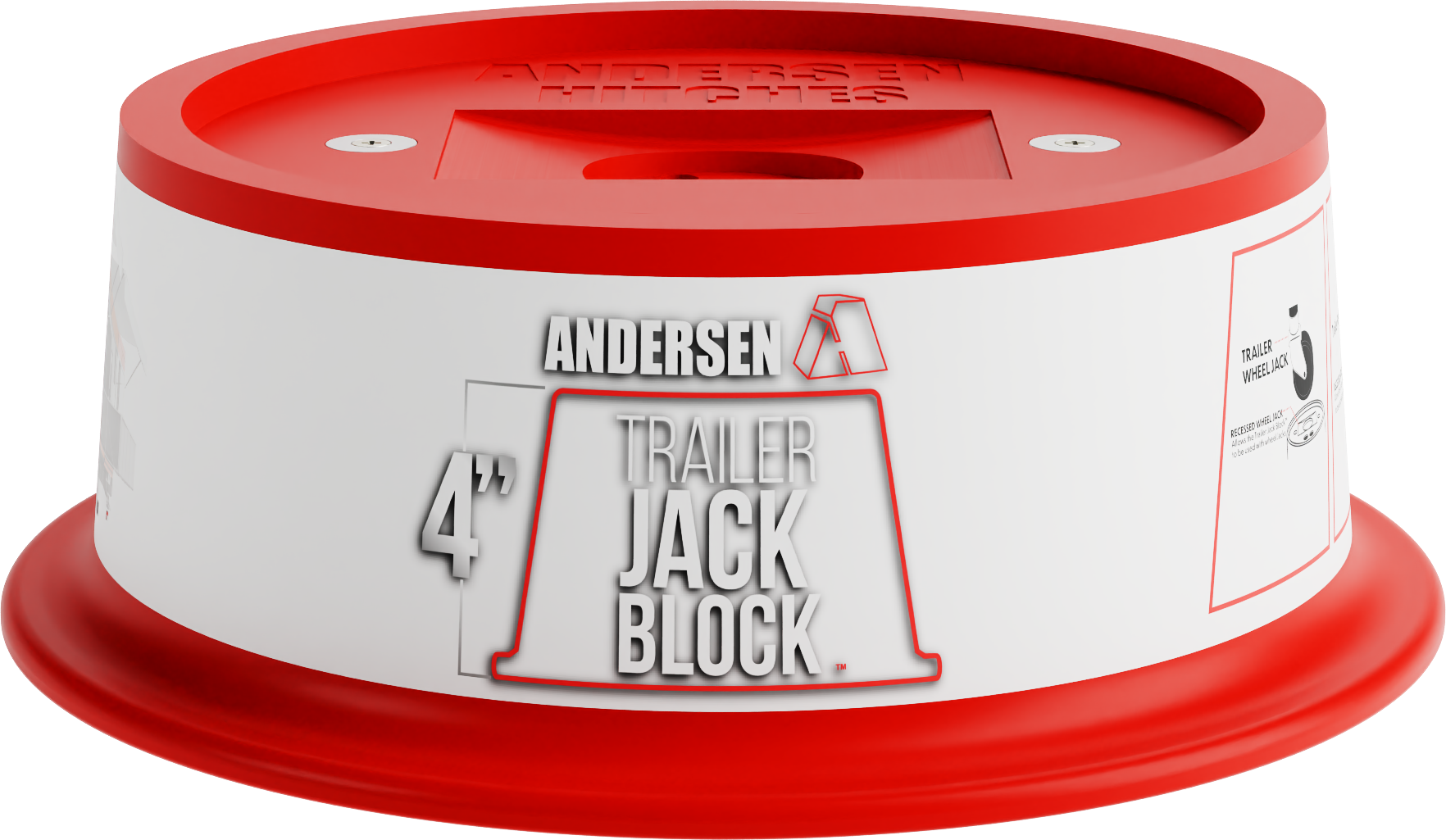 Andersen Trailer Jack Block w/Magnets
