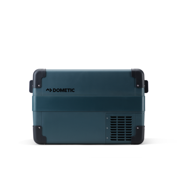 Dometic CFX2 electric cooler compatible with 12/24V DC car outlets and 100-240V AC home outlets