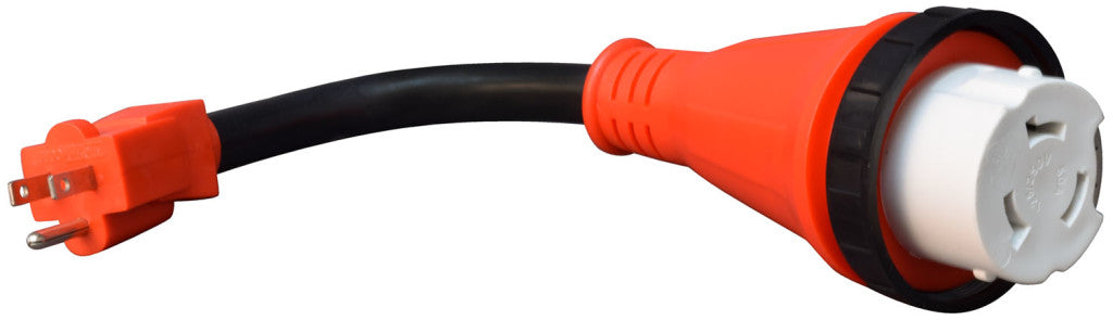 Electrical plug with black cord on a white background