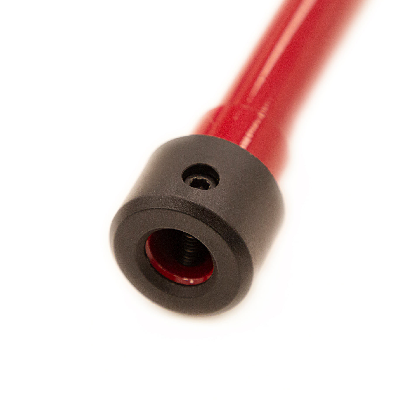 Eskimo steel auger extension showing collared design and mounting hardware