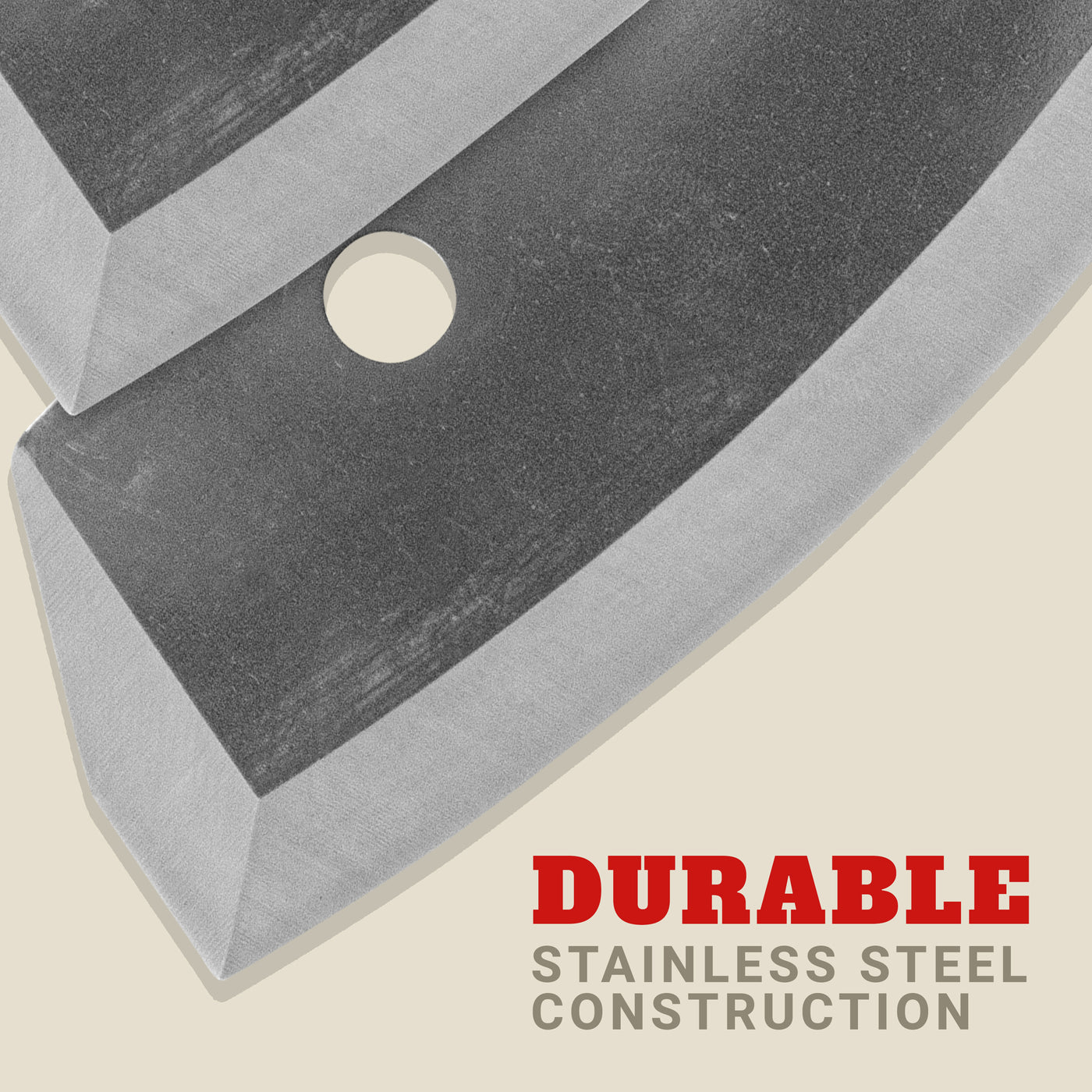 Turbo blades installed on E40 or Pistol Bit 2.0 auger for faster ice hole drilling