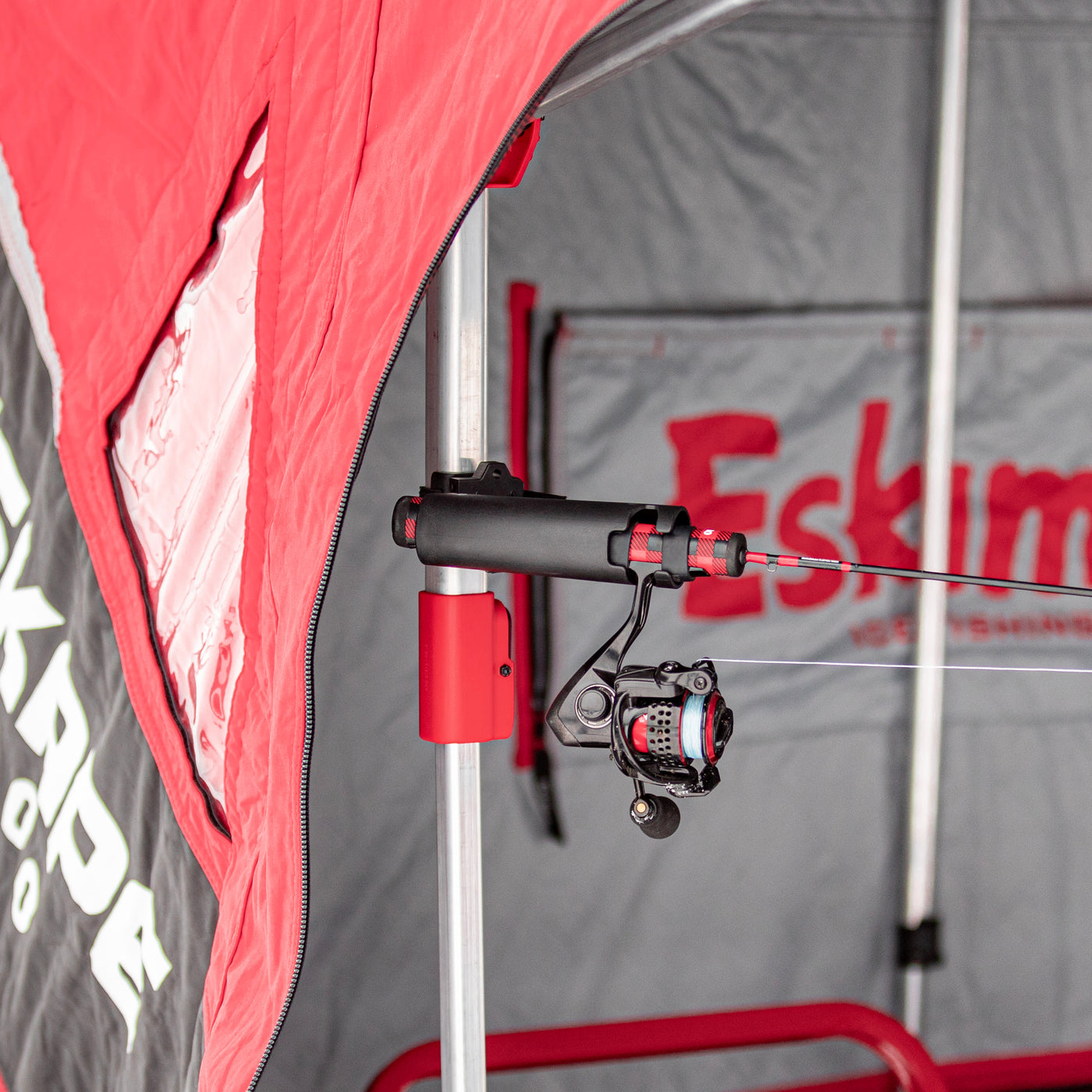 Eskimo E-Hub Deadstick Holder with stowable mounting base