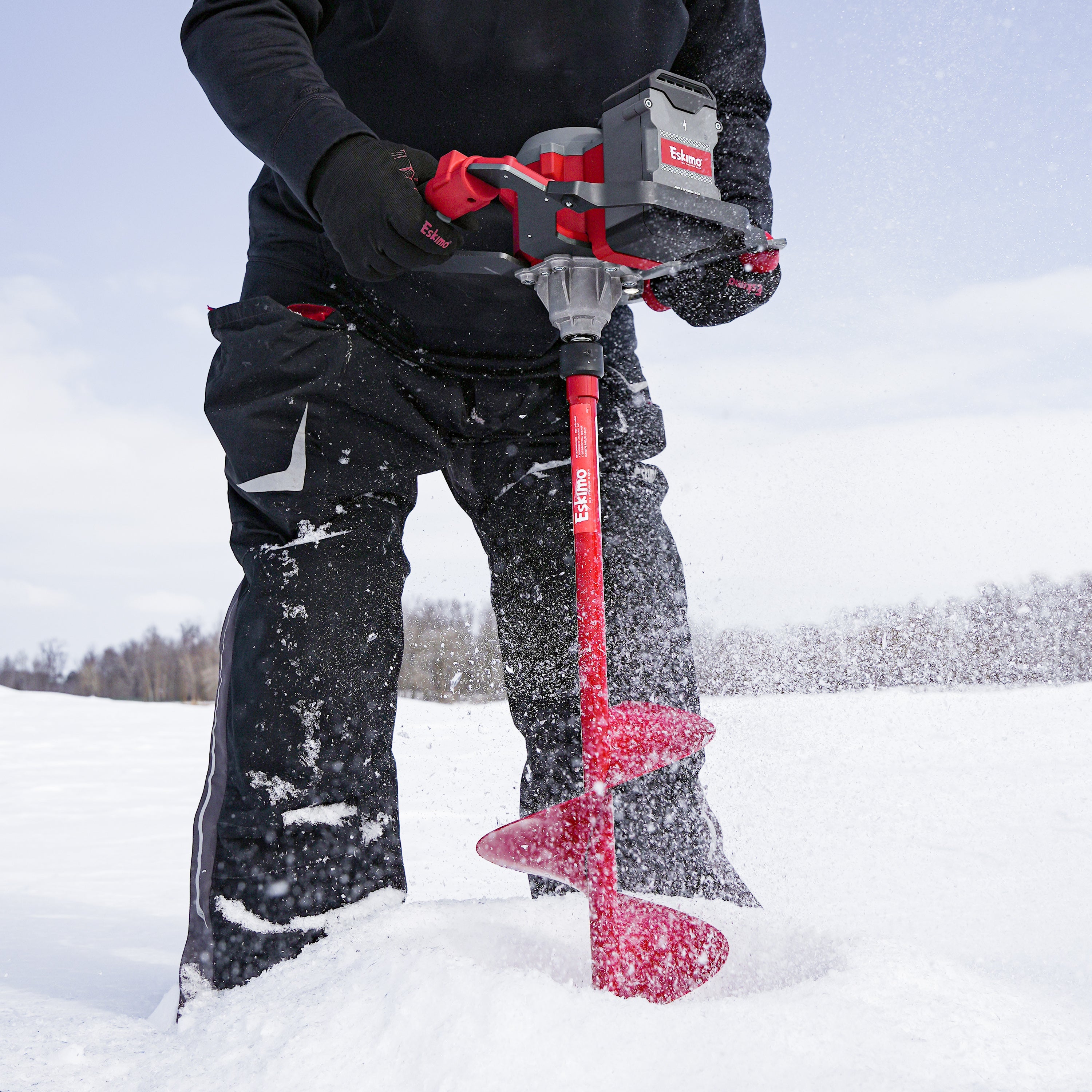 10" E40 Steel 40V Electric Auger