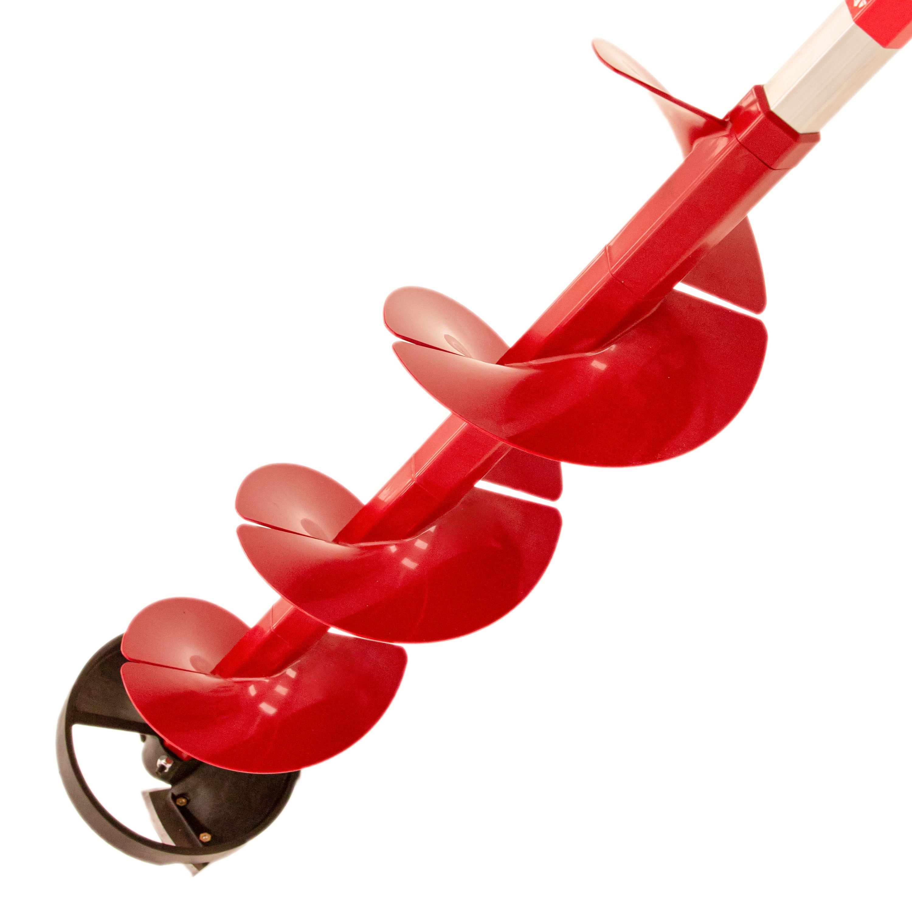 Eskimo E40 composite auger Turbo blades cutting smoothly with powerful 40V motor