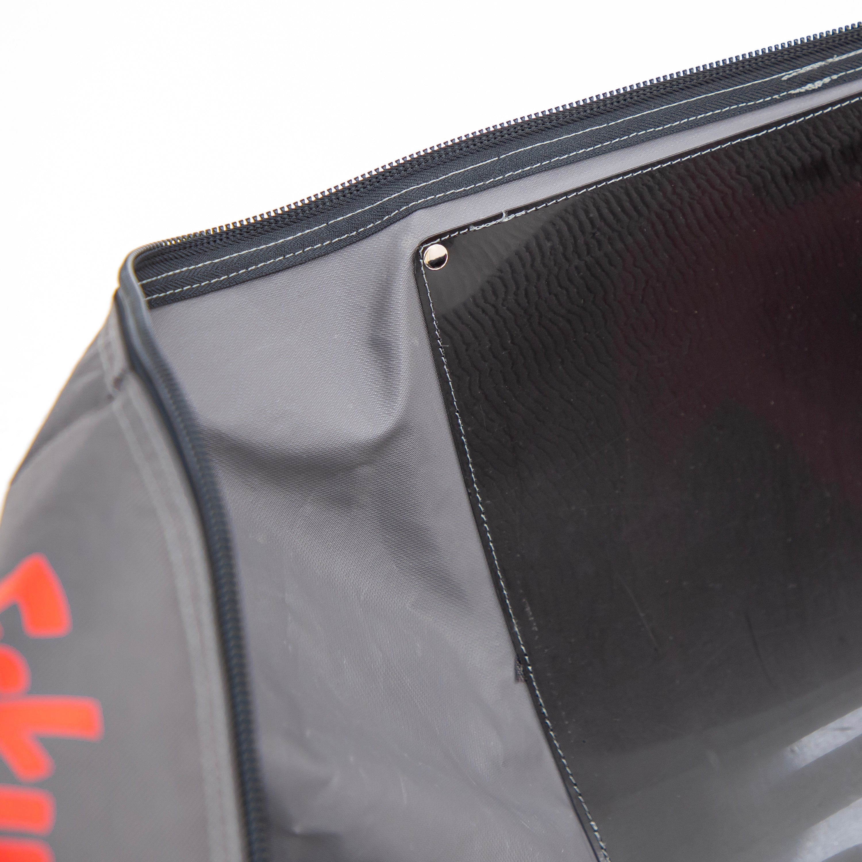 Premium YKK zipper on Eskimo Electric Auger Carry Bag for secure closure and long-lasting use