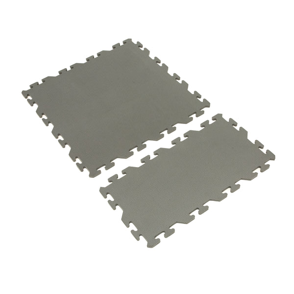 Eskimo ice fishing shelter floor with customizable tile layout