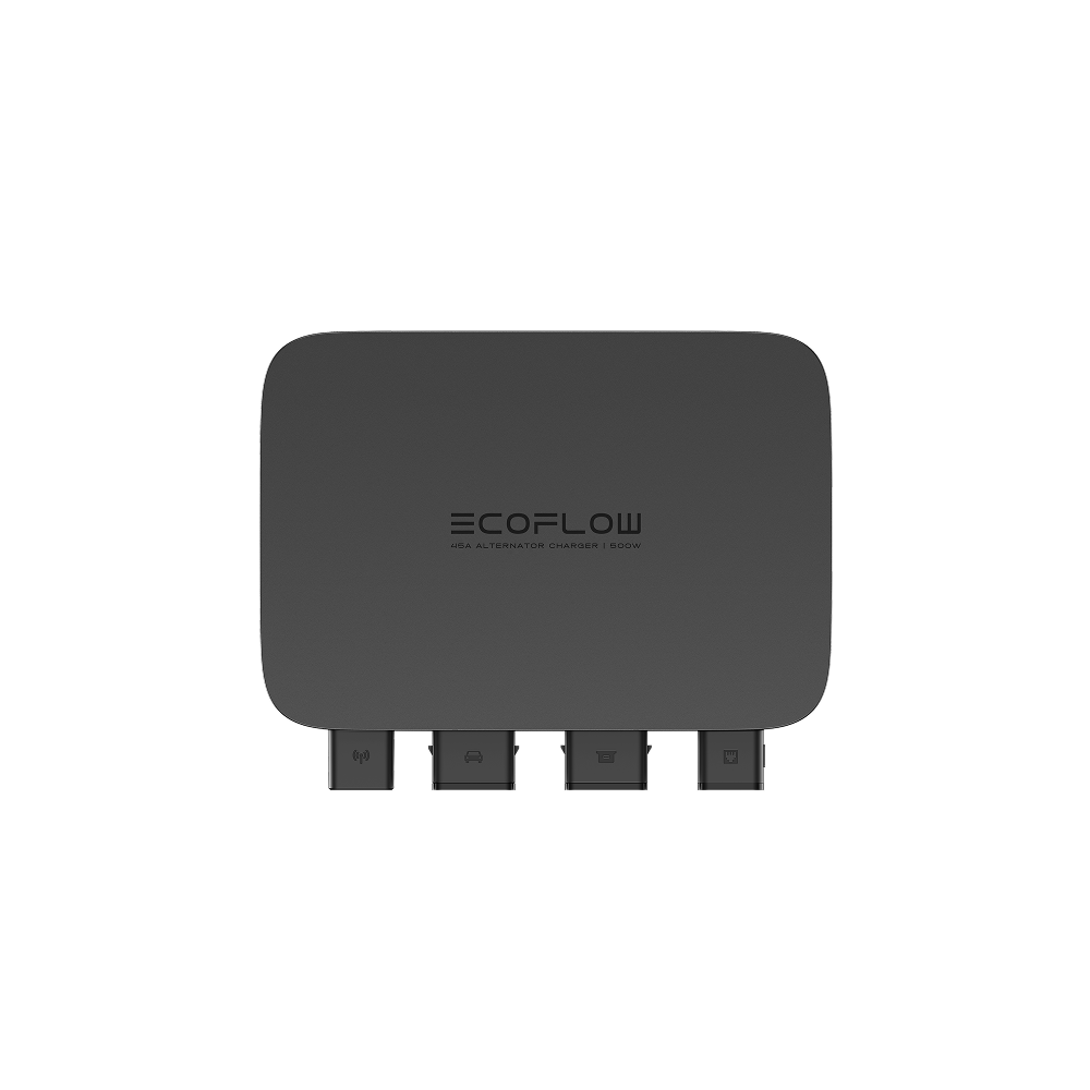 EcoFlow 500W Alternator Charger for portable power stations, RVs, trucks, SUVs and off-grid adventures