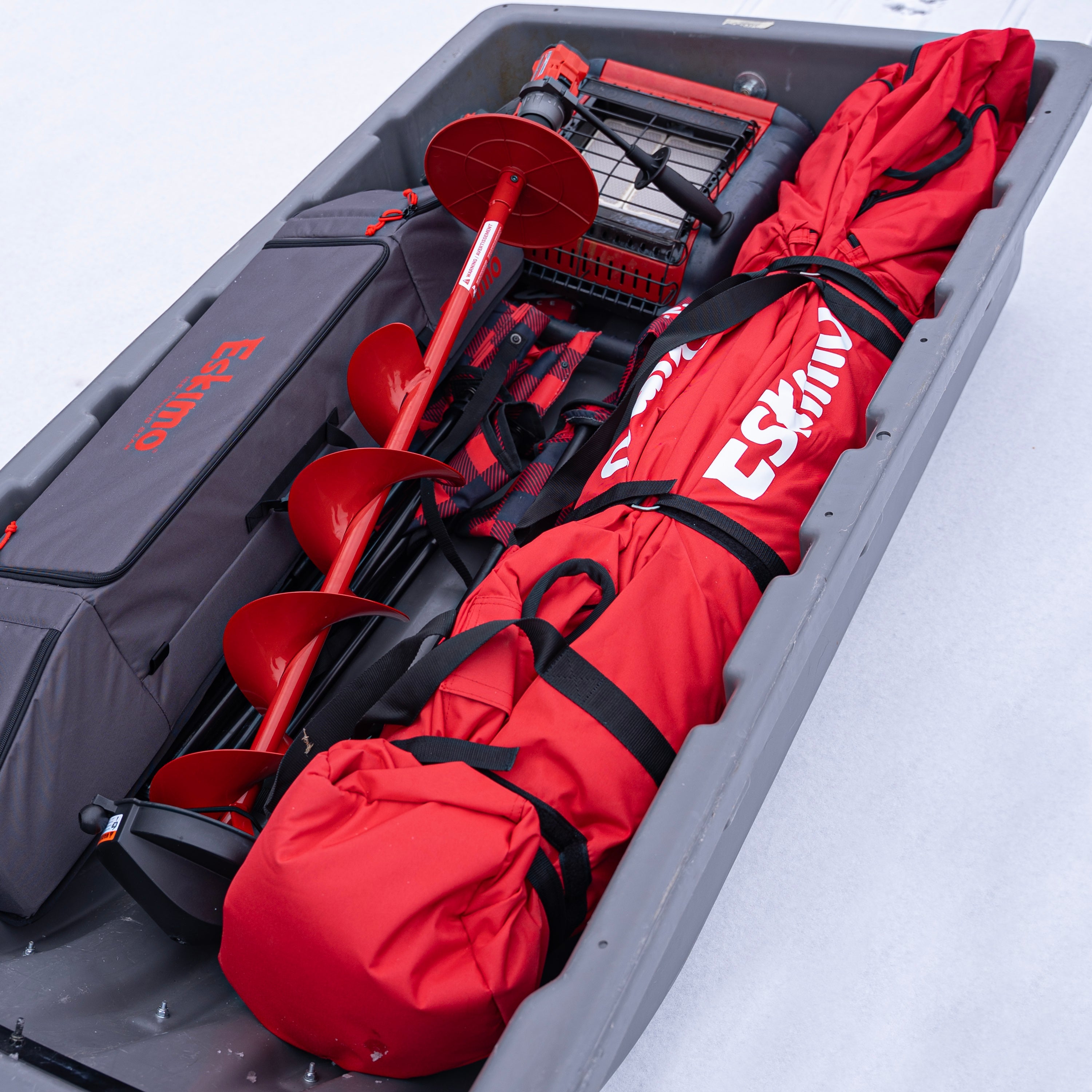 Outbreak 450XDP fits in a 5.5-foot truck bed and ATV racks for easy transport