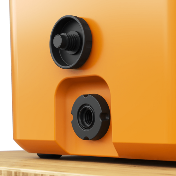 Durable hard cooler with two inches of performance insulation