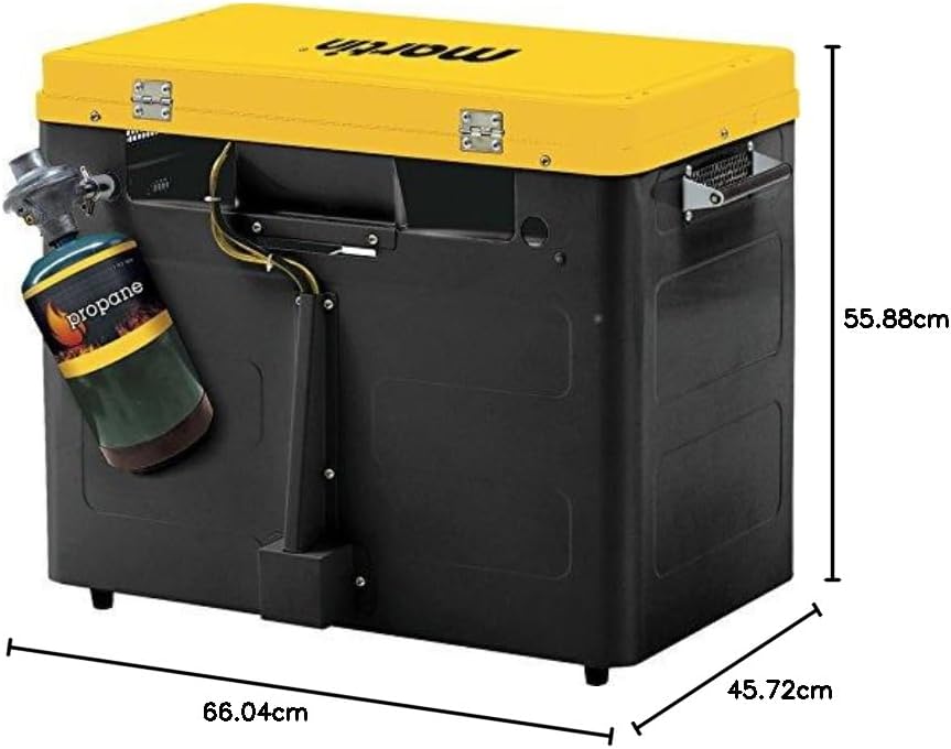 Interior view of the Martin MOS-24 oven with two adjustable racks and 23.6-liter capacity.