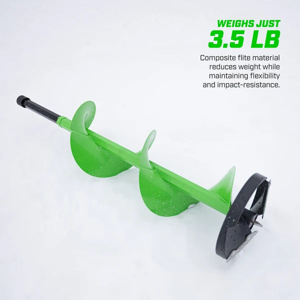 ION Alpha Pro 10-inch Turbo composite auger bit weight 3.5lbs