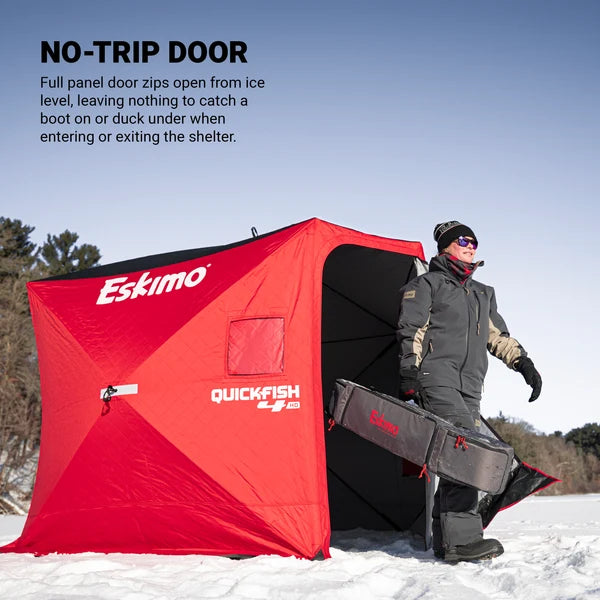 Eskimo QuickFish 4HD additional D-style entrance door