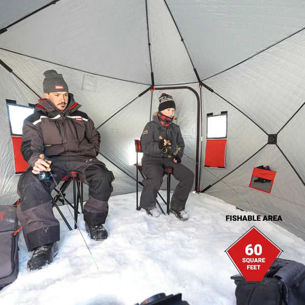 Eskimo QuickFish 4HD ventilation windows and roof vents