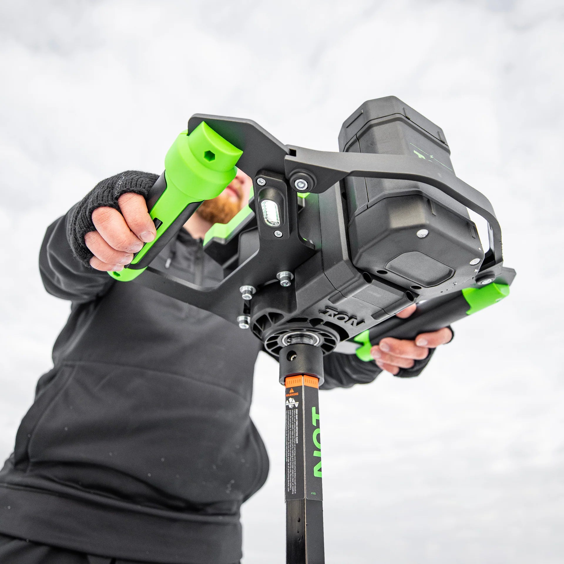 ION Alpha Plus 8-inch auger bit with multi-edge design and centering point