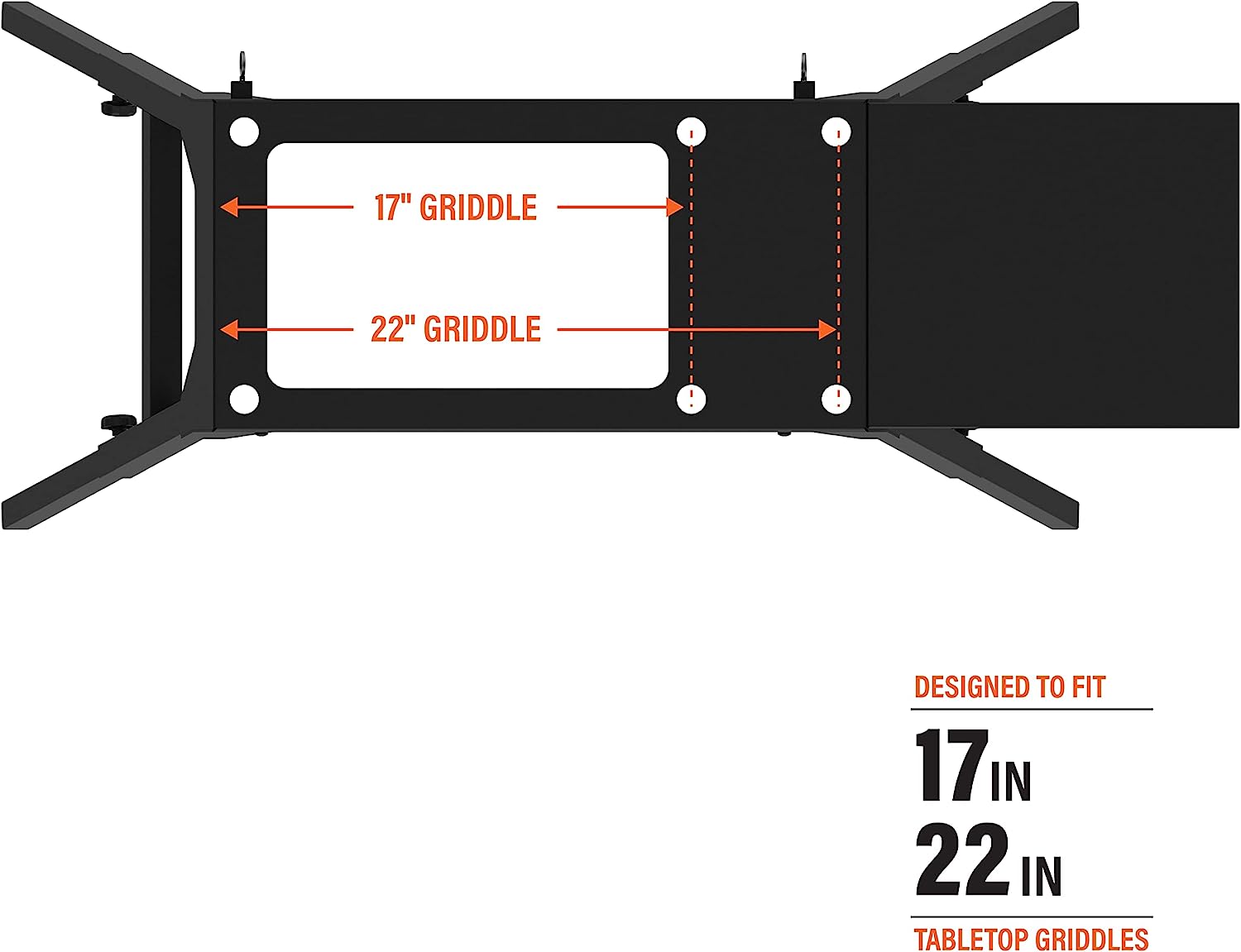 Blackstone stand for 17" & 22" griddle 