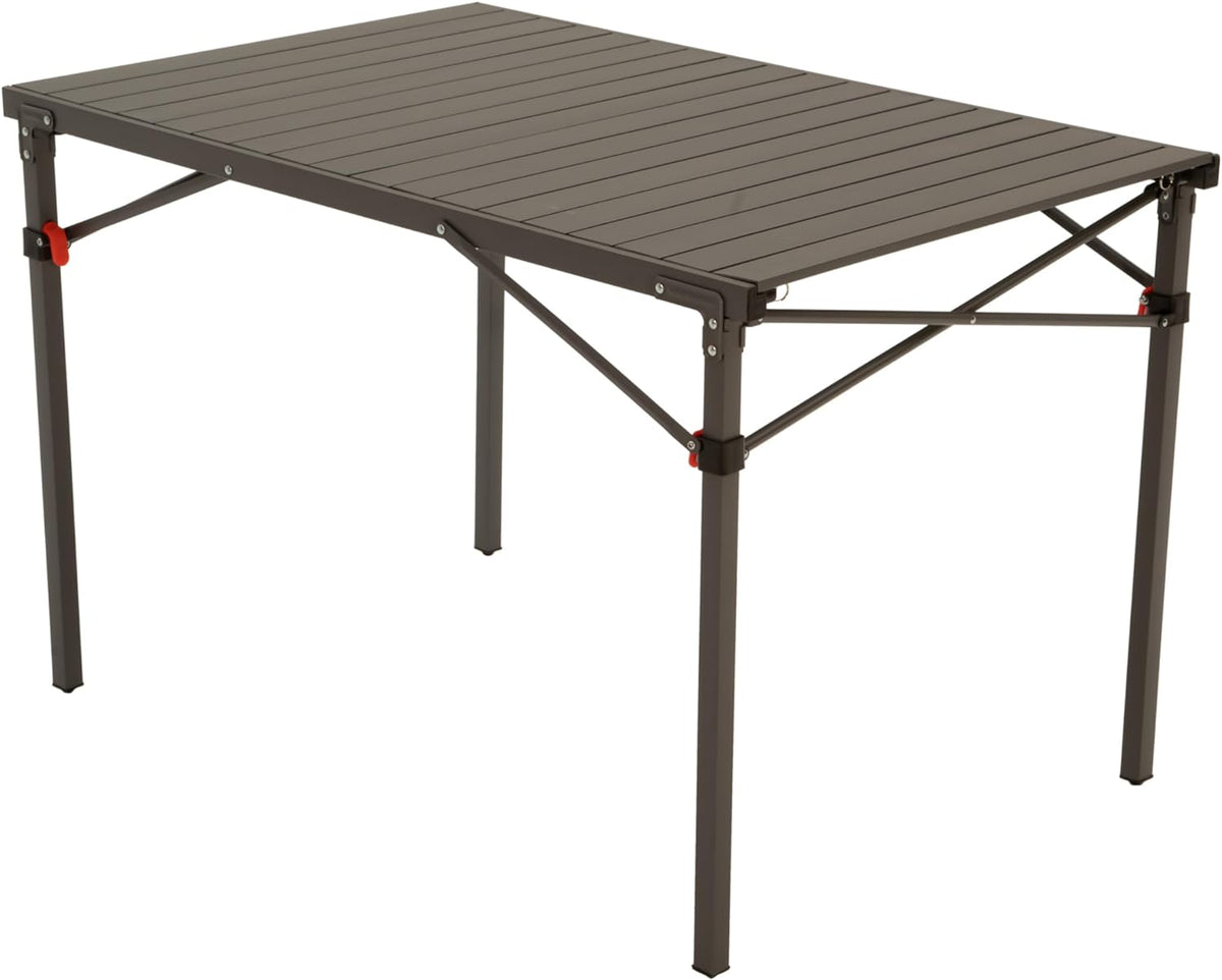 Compact foldable camping table 